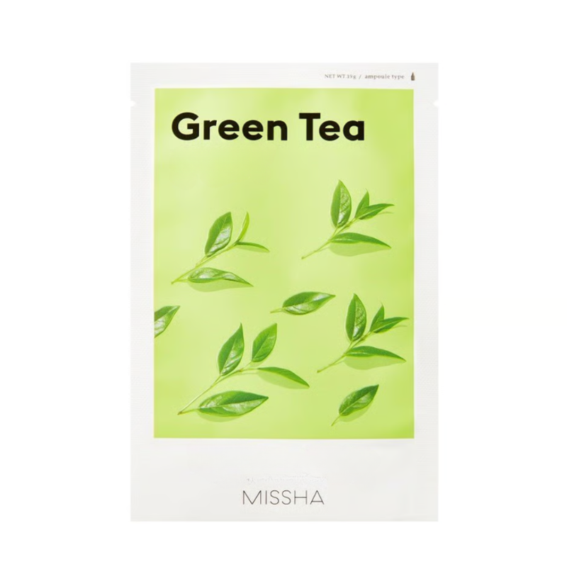 MISSHA - Airy Fit Sheet Mask green tea