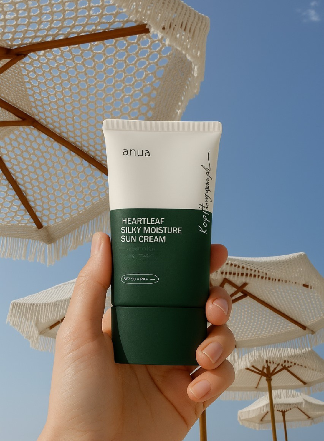 ANUA Heartleaf Silky Moisturizer Sun Cream