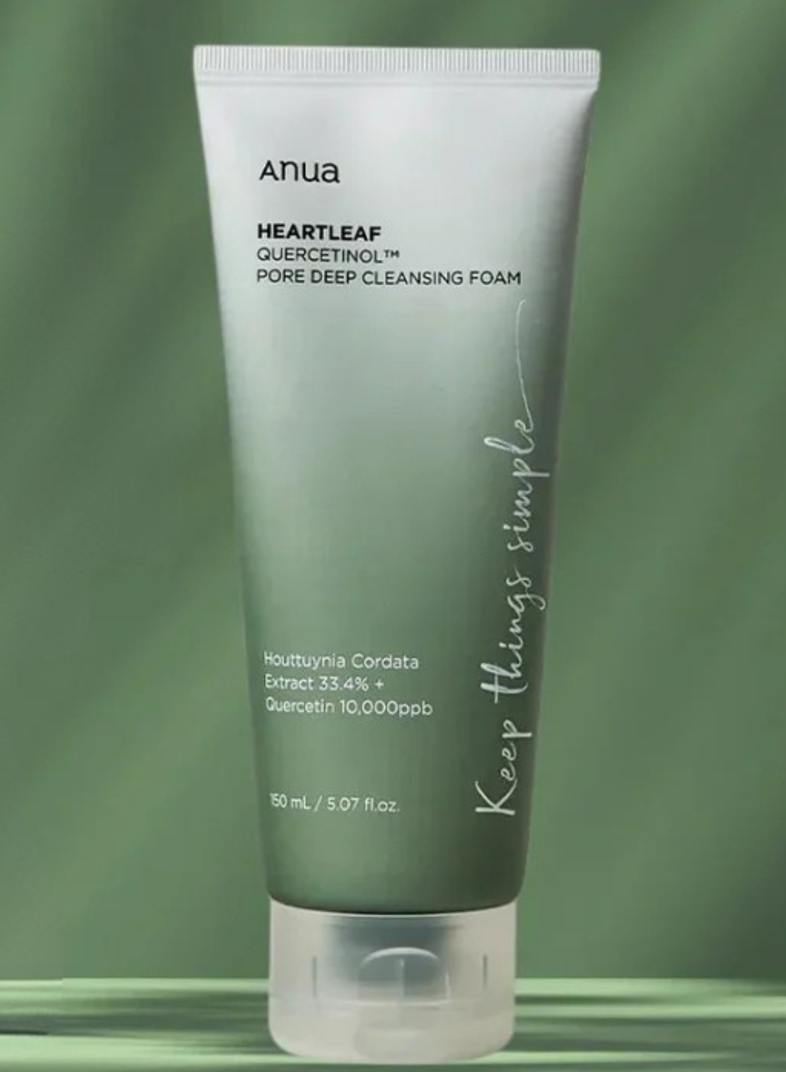 ANUA Heartleaf Quercetinol Pore Deep Cleansing Foam