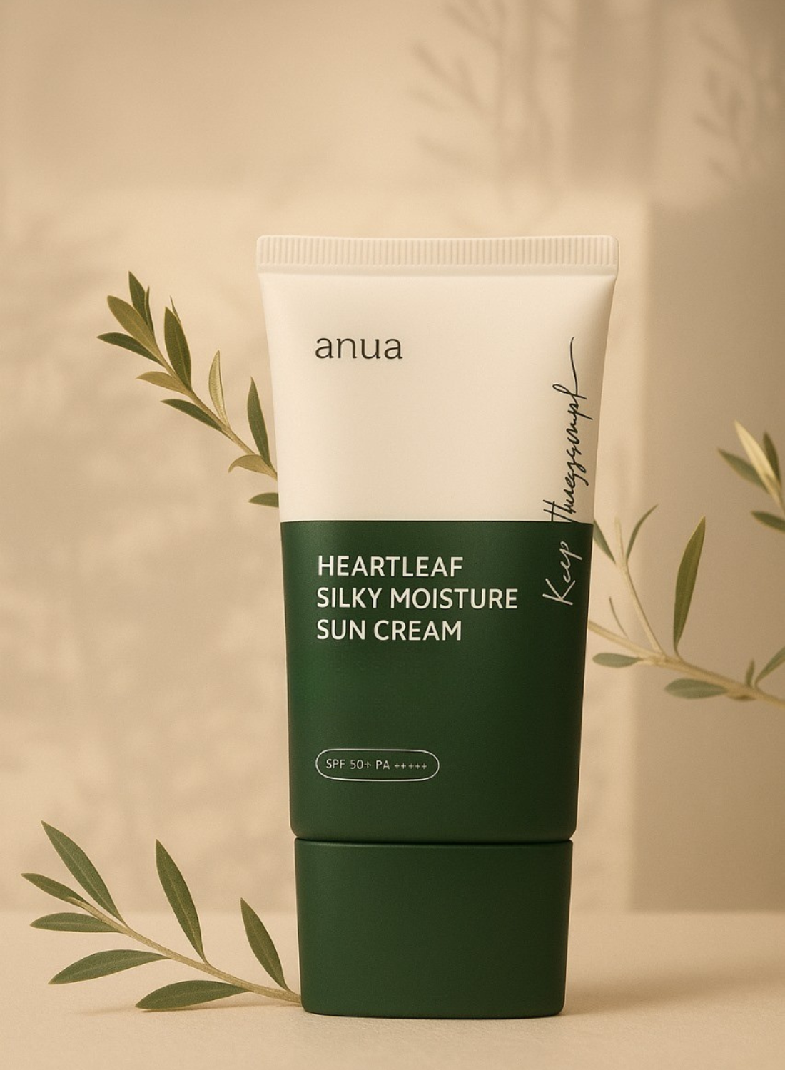 ANUA Heartleaf Silky Moisturizer Sun Cream